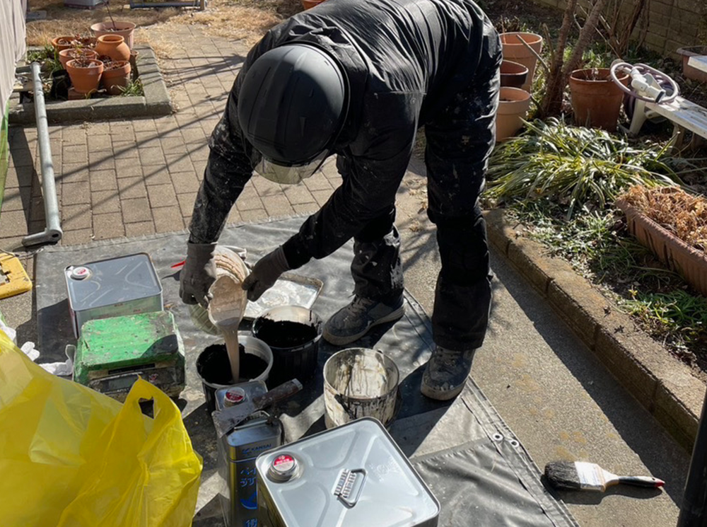 代表自らの責任施工で安心